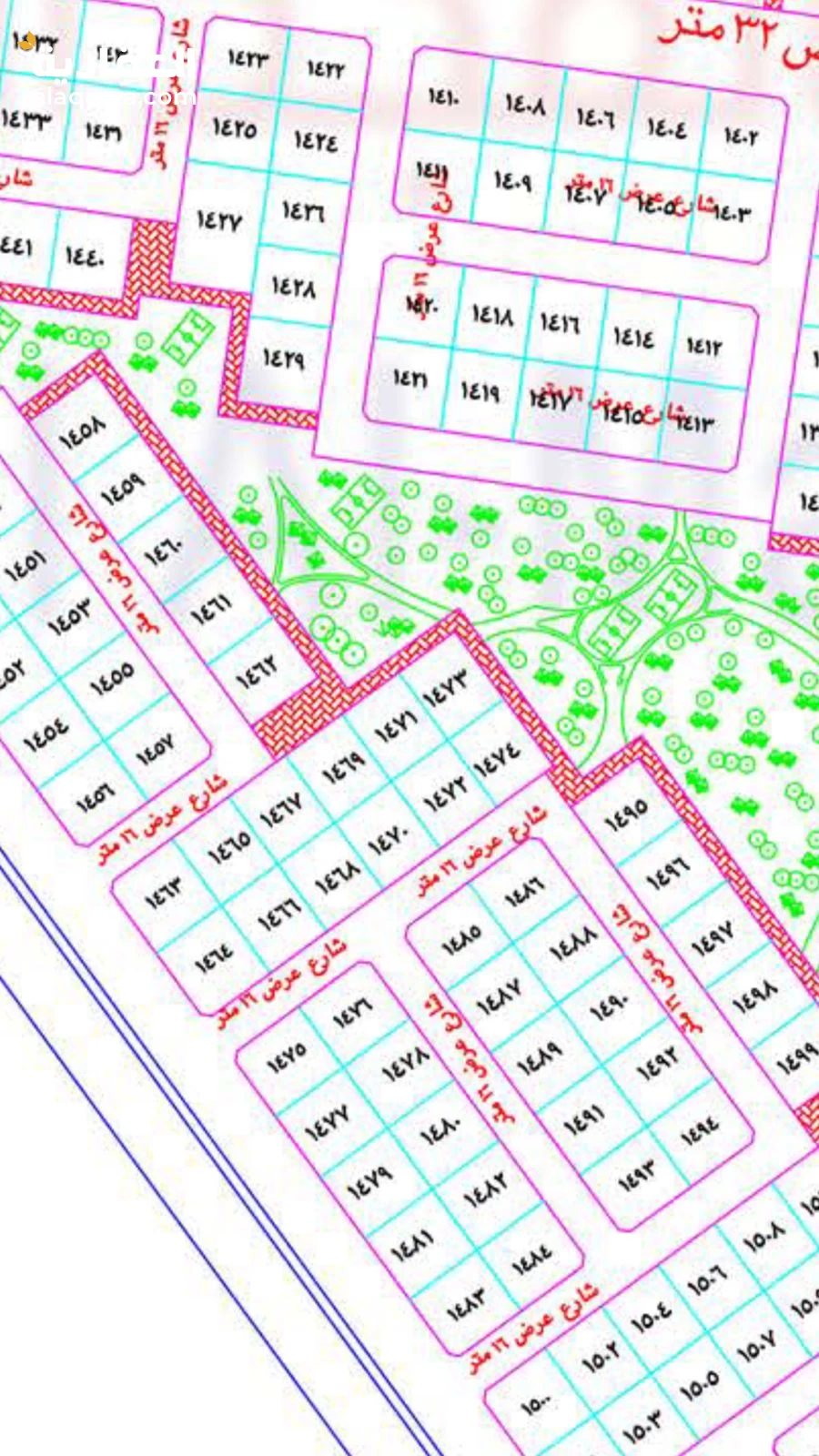 ارض للبيع في جوهرة العروس