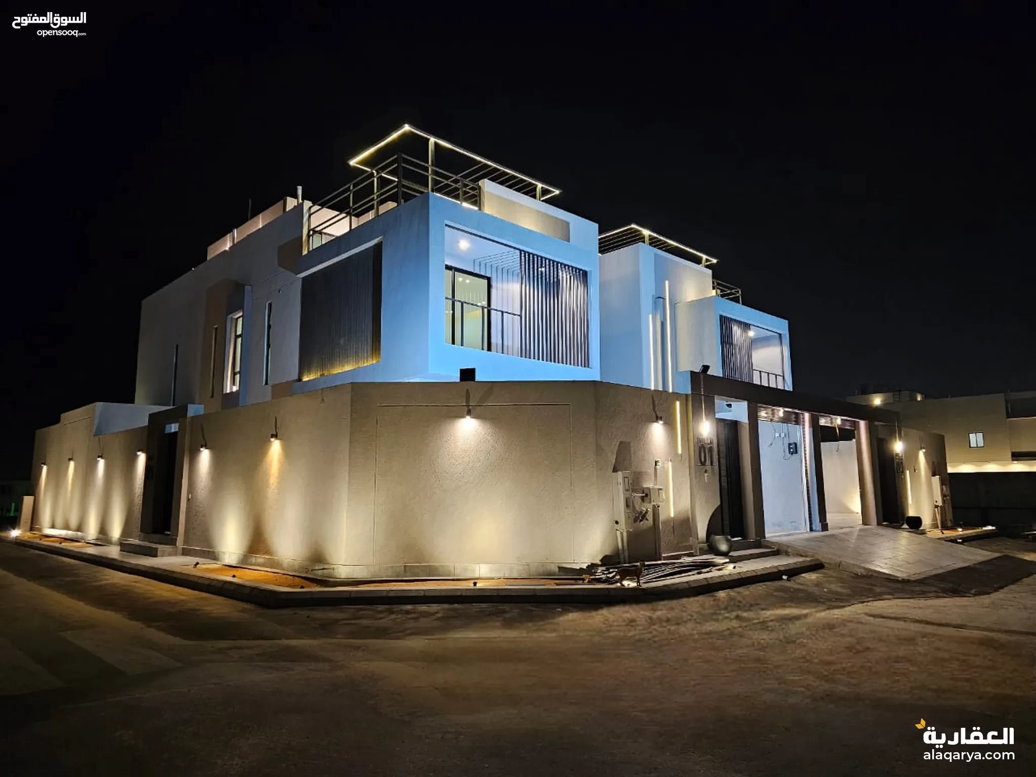 #فلل (موديرن) شخصي حي الامواج مخطط الياسمين