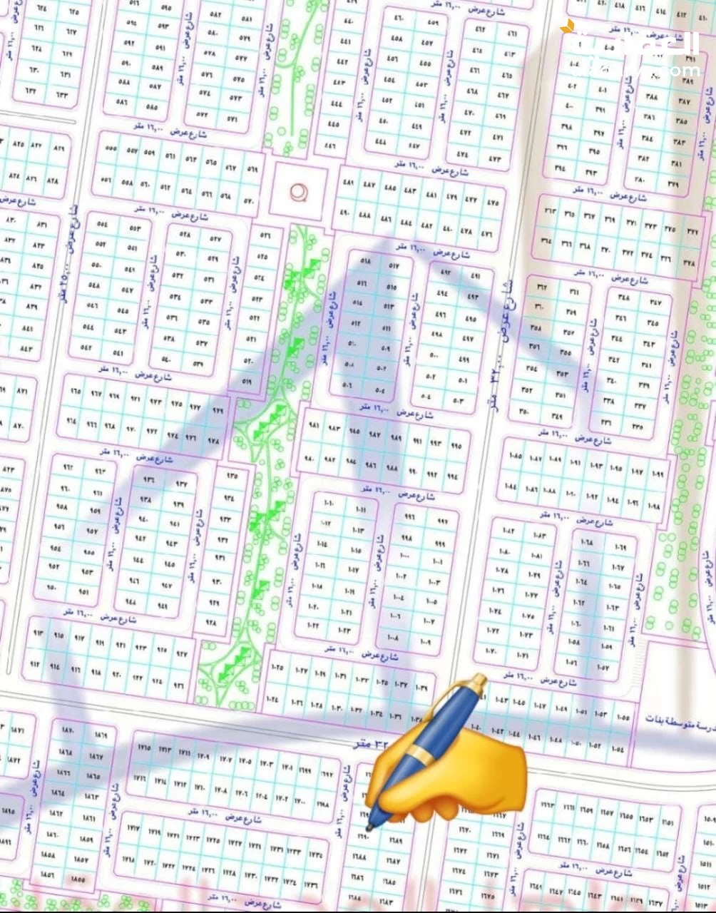 ارض للبيع جوهرة العروس