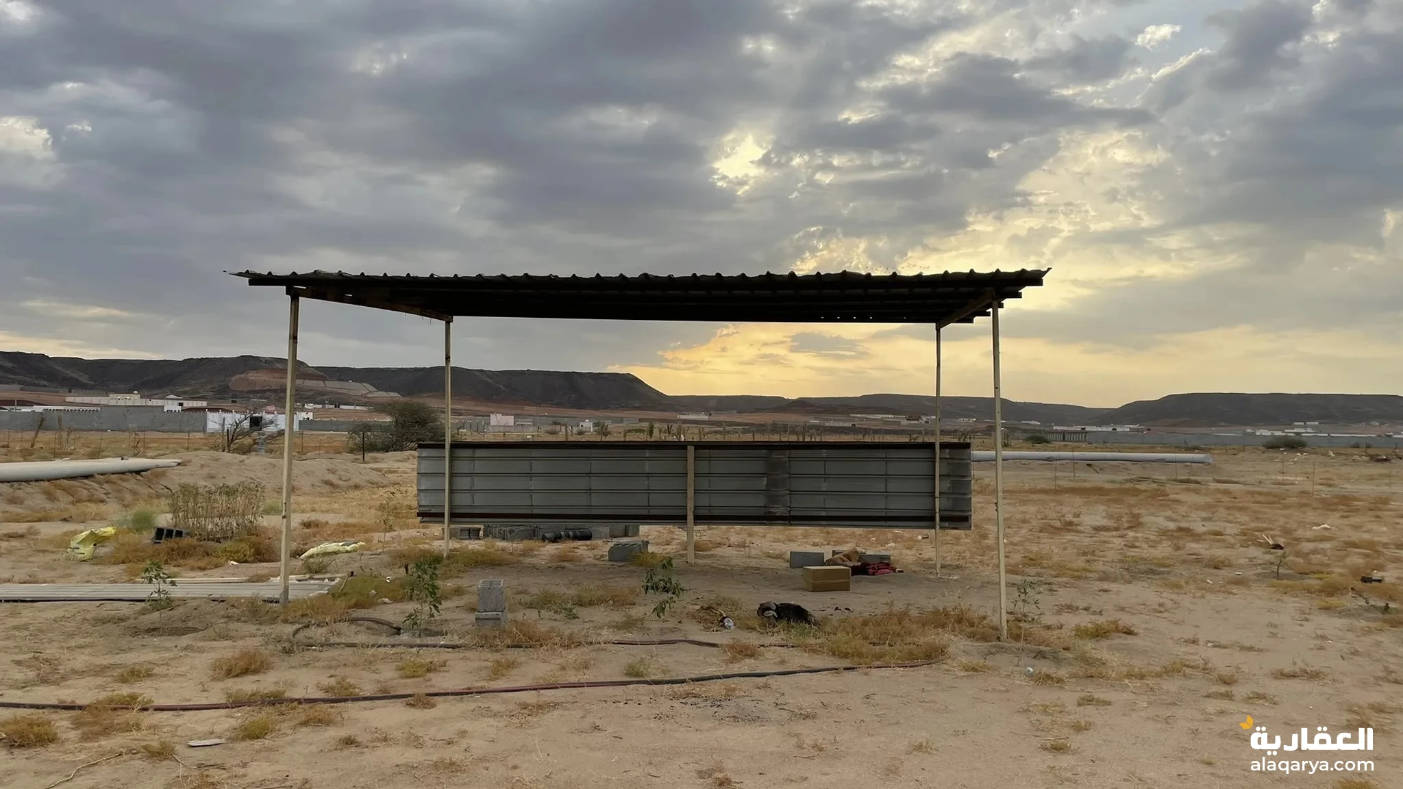 #مزرعه للبيع مساحة 5000 متر يوجد بير ومشبكه