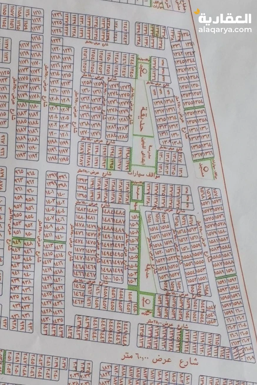 للبيع **للبيع قطعة أرض في مخطط ولي العهد 1 - مكة المكرمة****المواصفات:**- الموقع