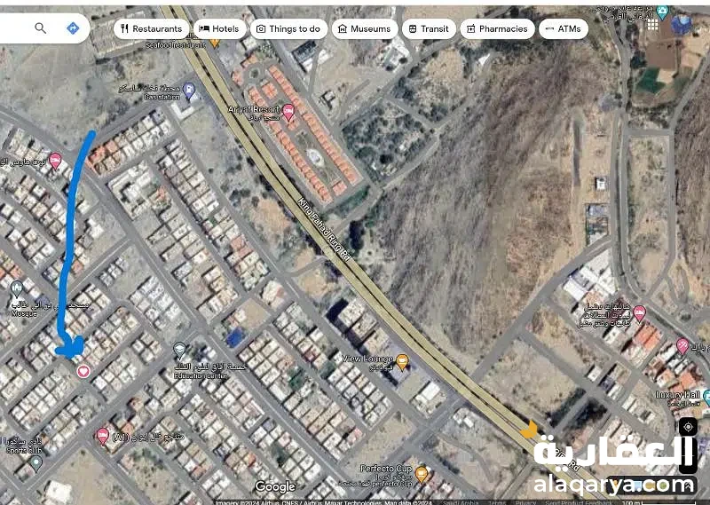 #أرض للبيع في شارع المبارك بن الأثير، الطائف