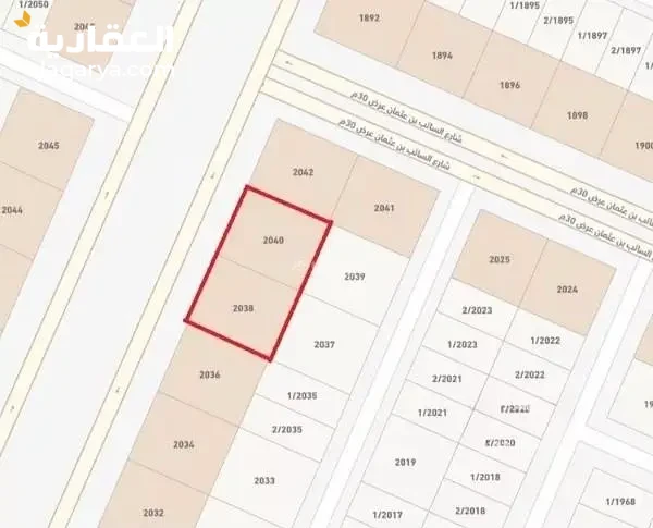 #أراضي للبيع في الحزم، غرب الرياض