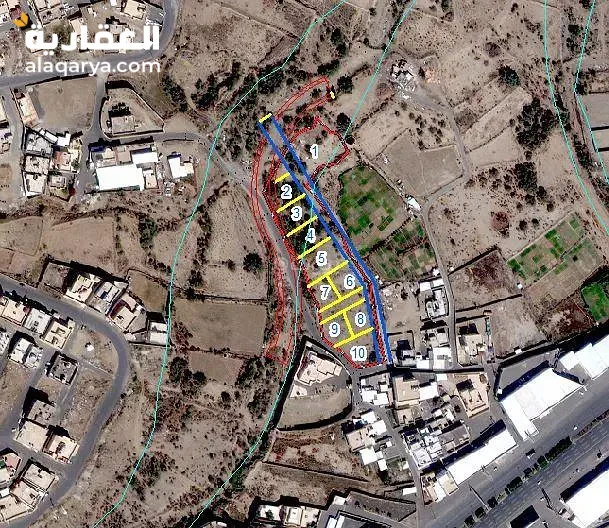 #أراضي سكنية للبيع في سلطانة، أبها