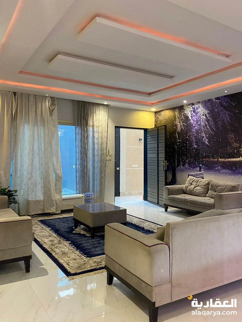 شقة للبيع حي الملقا