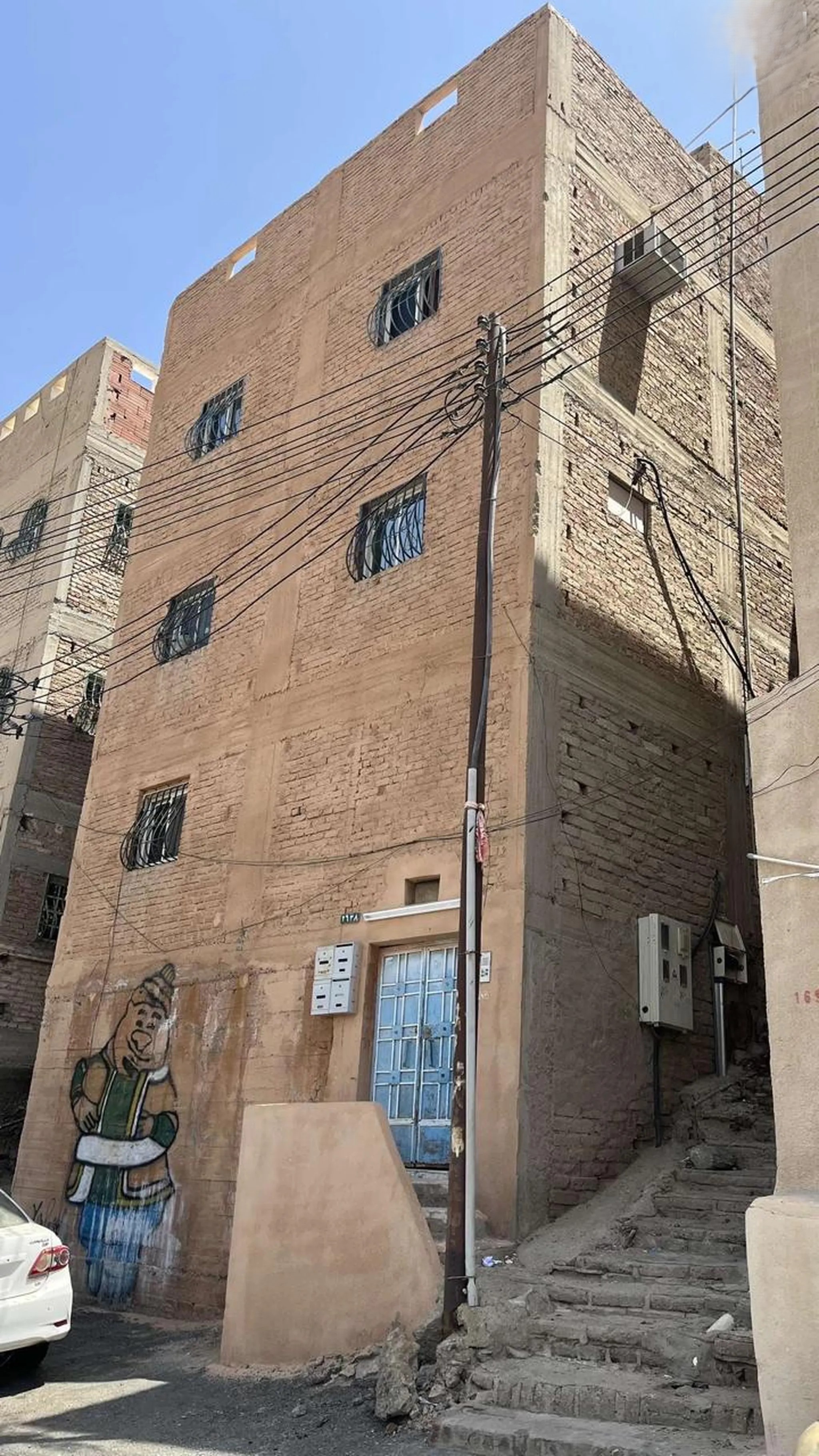 #عمارة سكنية مطل على المسجد الحرام